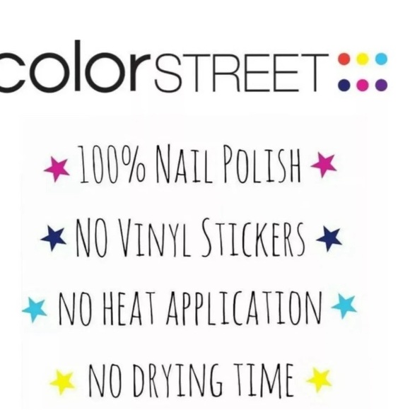 “I Want Scandi” Color Street, 100% Nail Polish Strips, Purple Glitter, Purple - Picture 4 of 8